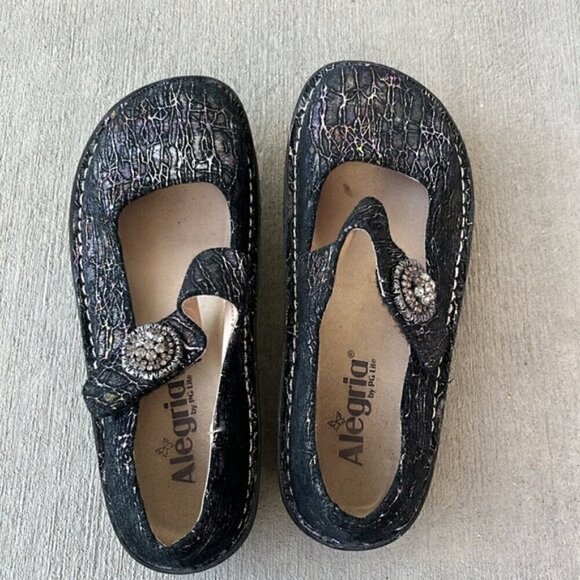ALEGRIA PALOMA PRO TOTALLY CELLULAR Mary Jane Clog shoes size 37 - Picture 6 of 9